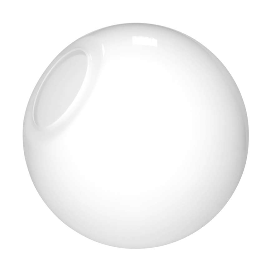 Universeel vervangingsglas KRONOS, SFERA E14, Ø 14 cm