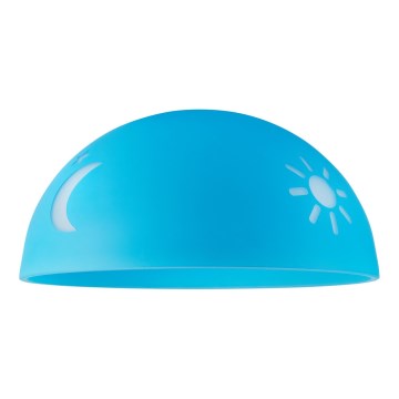 Vervangend glas voor DAY & NIGHT E27 kroonluchter, Ø 30 cm, blauw