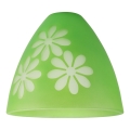 Vervangend glas voor de GARDEN E27 kroonluchter, diameter 23 cm, groen