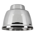Vervangend glas voor de MARIO E27 kroonluchter, diameter 16 cm, glanzend chroom