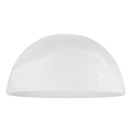 Vervangend glas voor E27 kroonluchter, diameter 19 cm, wit
