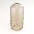 Vervangend glas voor kroonluchter KARO E27 Ø 14 cm rookbruin
