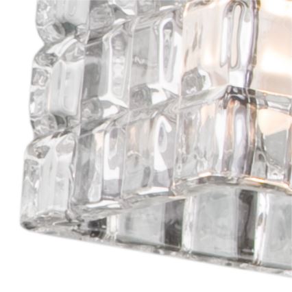 Vervangend glas voor plafondlamp E14/65x65 mm doorzichtig