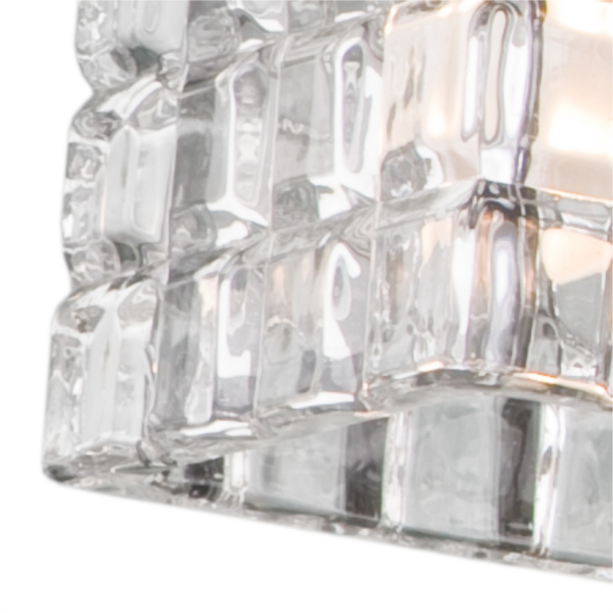 Vervangend glas voor plafondlamp E14/65x65 mm doorzichtig