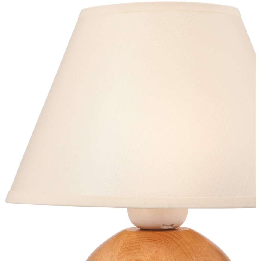 Vervangende lampenkap voor tafellamp JUTA E27 Ø 19 cm, crème