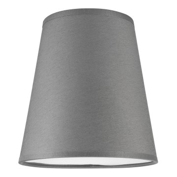 Vervangende lampenkap voor de ELLIE E27 kroonluchter en wandlamp, diameter 15 cm, grijs