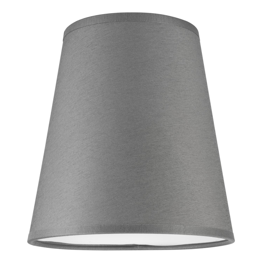 Vervangende lampenkap voor de ELLIE E27 kroonluchter en wandlamp, diameter 15 cm, grijs