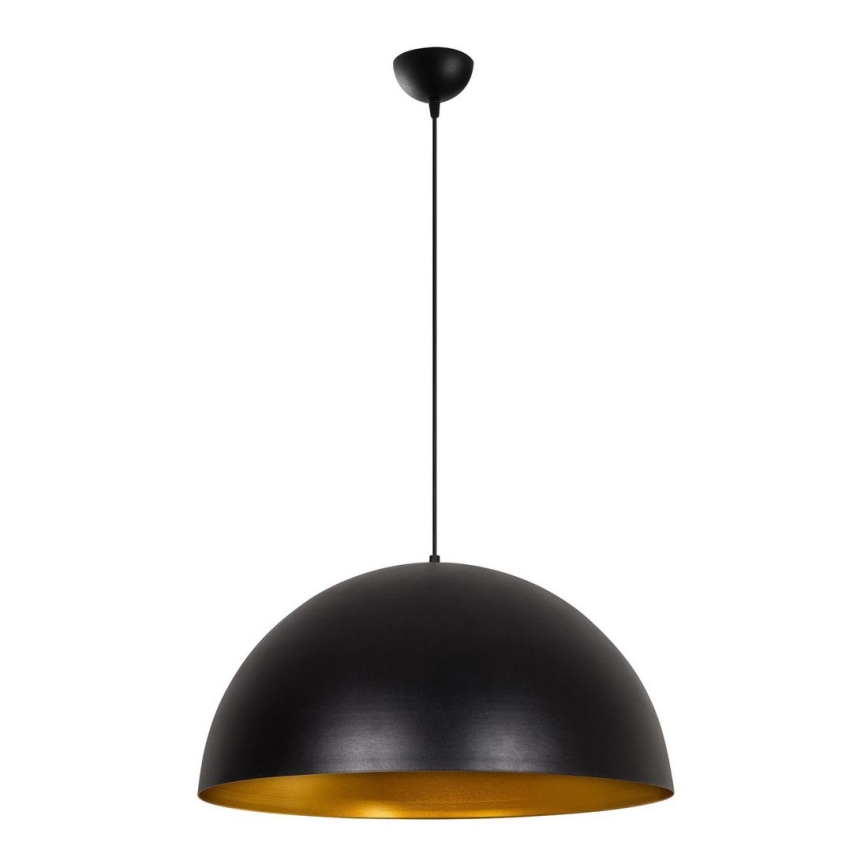 Vervangende lampenkap voor kabelhanglamp SIVANI Ø 60 cm, zwart/koper