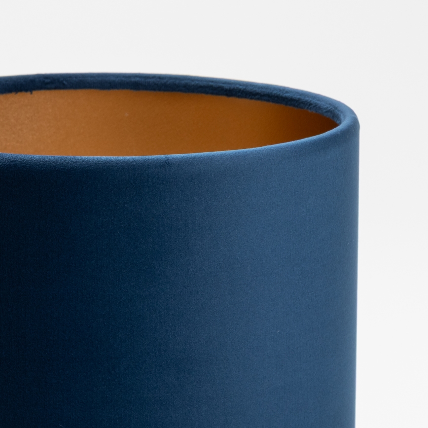 Vervangende lampenkap voor kroonluchter en vloerlamp TERCINO E27 16x20 cm blauw