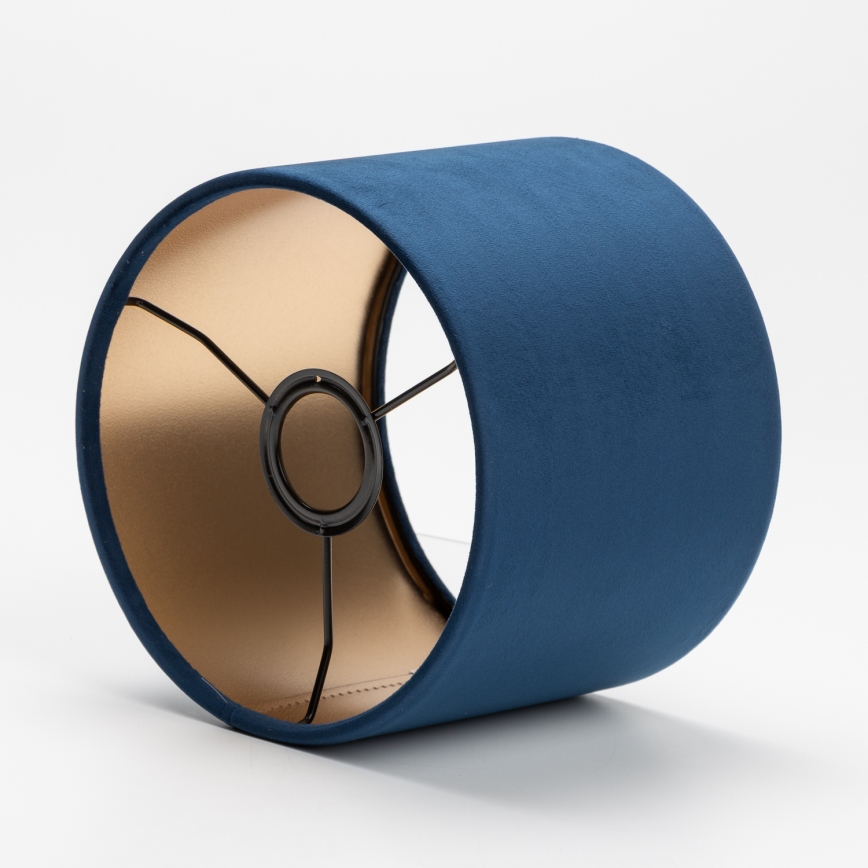 Vervangende lampenkap voor kroonluchter en vloerlamp TERCINO E27 16x20 cm blauw