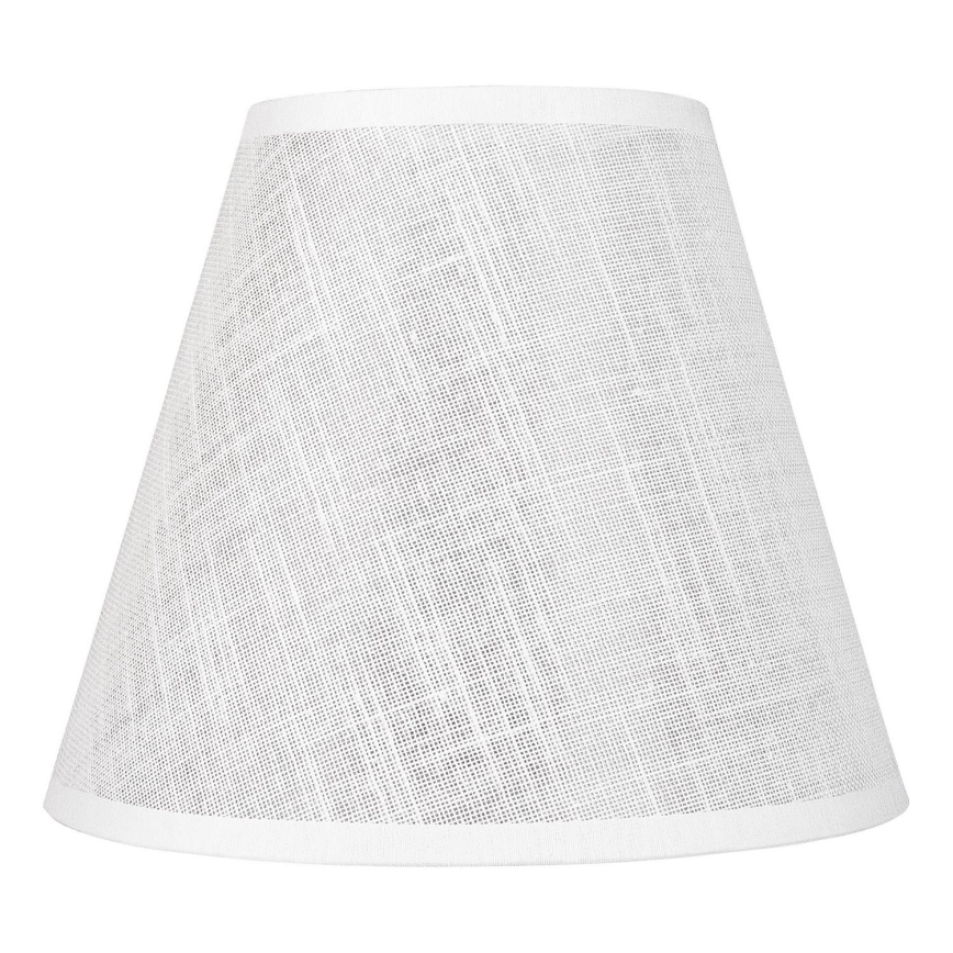 Vervangende lampenkap voor kroonluchter en wandlamp ANTONIO E14 140x160 mm wit