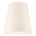 Vervangende lampenkap voor kroonluchter en wandlamp ELLIE E27 diameter 15 cm crème
