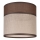 Vervangende lampenkap voor kroonluchter, vloerlamp en wandlamp ANDREA E27 diameter 16 cm bruin/beige