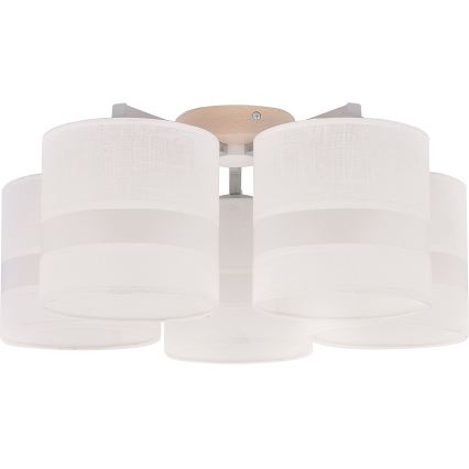 Vervangende lampenkap voor plafond- en wandlamp ROXY E27 Ø 16 cm, wit