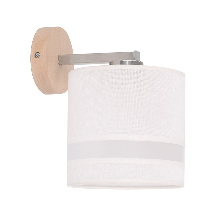 Vervangende lampenkap voor plafond- en wandlamp ROXY E27 Ø 16 cm, wit