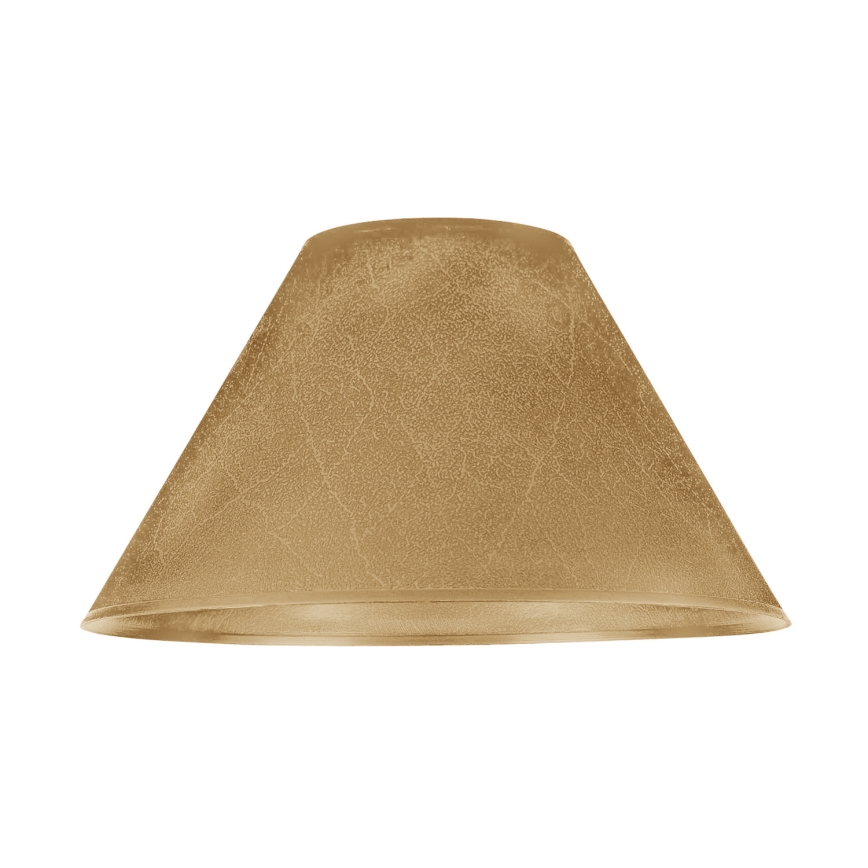 Vervangende lampenkap voor tafellamp E14 21x11 cm goud