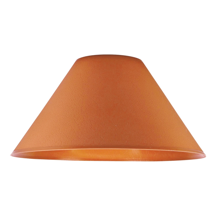 Vervangende lampenkap voor tafellamp E14 21x11 cm oranje