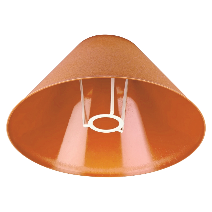 Vervangende lampenkap voor tafellamp E14 21x11 cm oranje