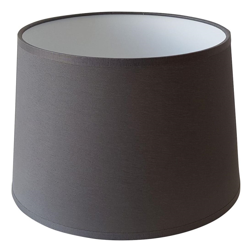 Vervangende lampenkap voor tafellamp E27 16x16 cm antraciet