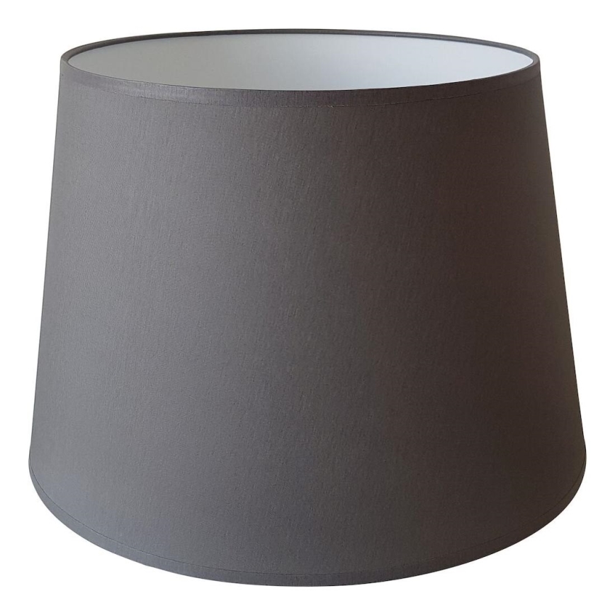 Vervangende lampenkap voor tafellamp E27 20x25 cm antraciet
