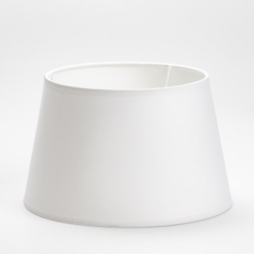 Vervangende lampenkap voor tafellamp LORENZO E27 20x26 cm wit