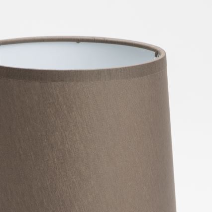 Vervangende lampenkap voor tafellamp STOZEK E27 16x16 cm bruin