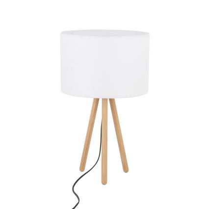 Vervangende lampenkap voor tafellamp TOKYO, E27, Ø 30 cm, wit