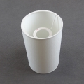 Vervangende lampenkap voor tafellamp TUBA E27 Ø 12 cm, wit