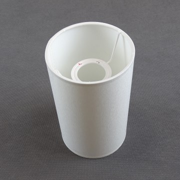 Vervangende lampenkap voor tafellamp TUBA E27 Ø 12 cm, wit