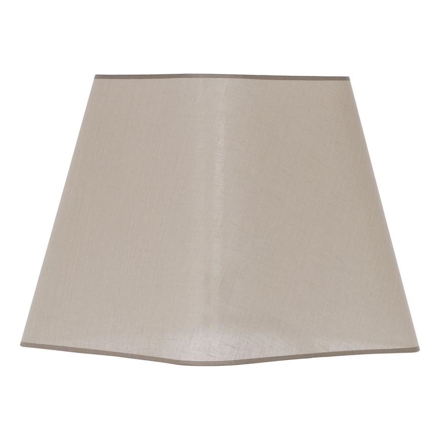 Vervangende lampenkap voor vloerlamp EMMA E27 34,5x39,5 cm bruin