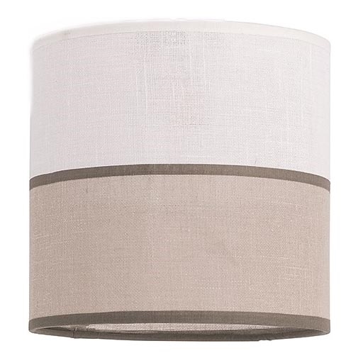 Vervangende lampenkap voor wandlamp LAURA E27 16x16 cm crème/beige