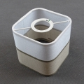 Vervangende lampenkap voor wandlamp TONI E27, beige/wit