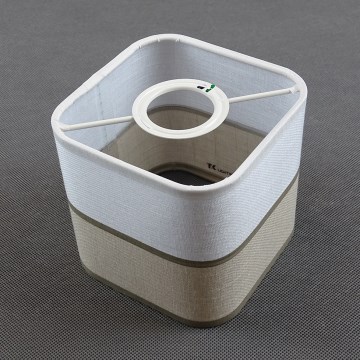 Vervangende lampenkap voor wandlamp TONI E27, beige/wit