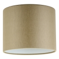 Vervangende universele cilinderlampenkap E27 Ø 20 cm beige
