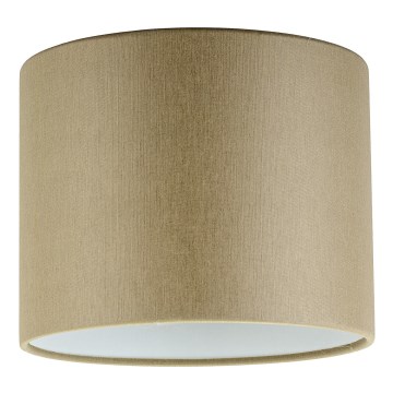 Vervangende universele cilinderlampenkap E27 Ø 20 cm beige