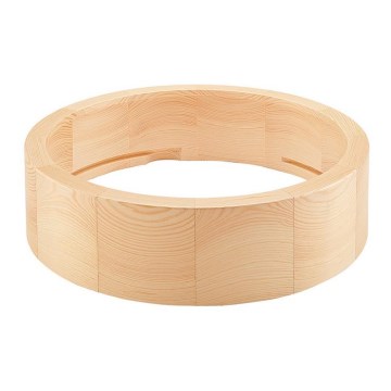 Vervanging houten Frame voor plafondlamp NATURAL E27 diameter 27 cm