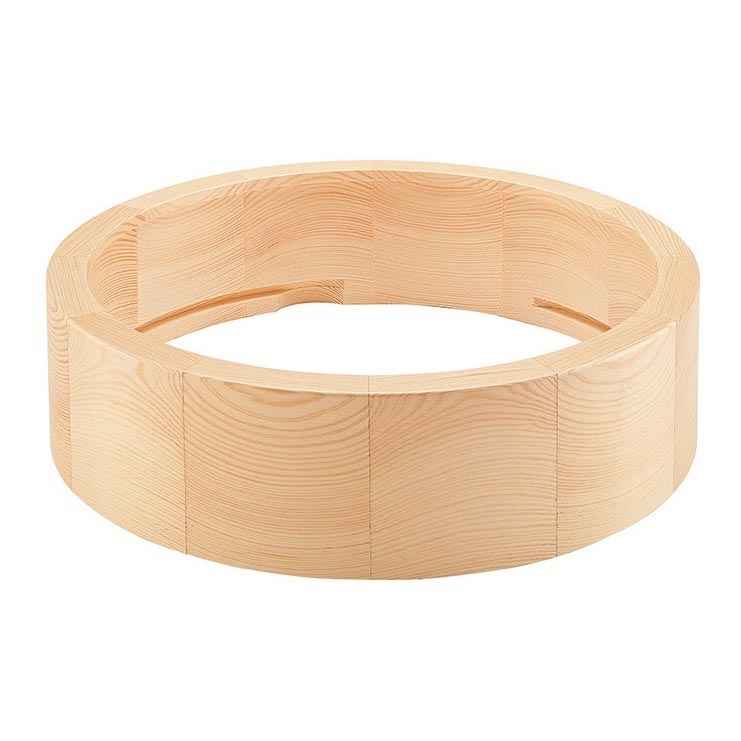 Vervanging houten Frame voor plafondlamp NATURAL E27 diameter 27 cm