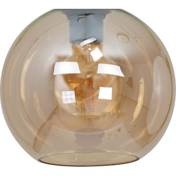 Vervangingsglas universeel SOFIA E27, Ø 20 cm, rookbeige