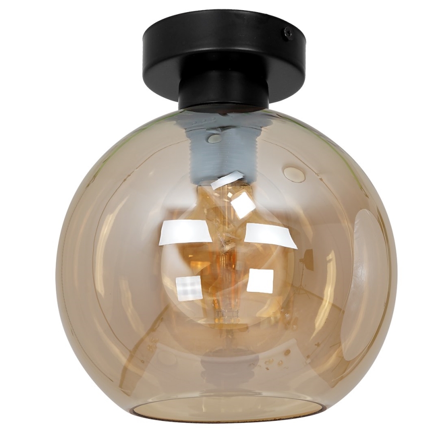 Vervangingsglas universeel SOFIA E27, Ø 20 cm, rookbeige