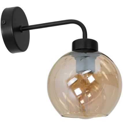 Vervangingsglas universeel SOFIA E27, Ø 20 cm, rookbeige