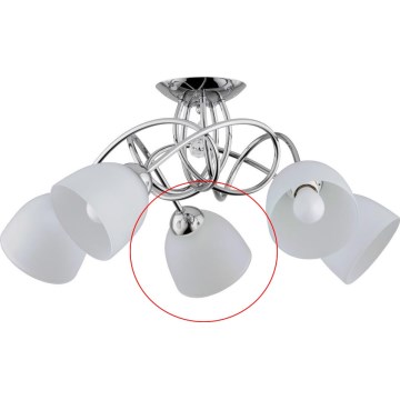 Vervangingsglas voor kroonluchter BALENA, Ø 13,4 cm