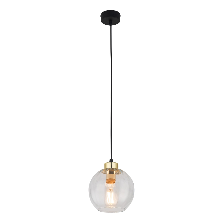 Vervangingsglas voor kroonluchter DEVI E27, Ø 18 cm, helder