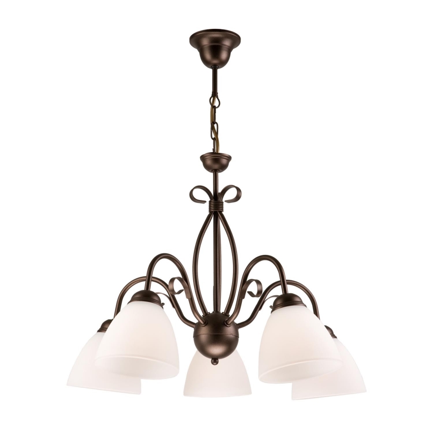 Vervangingsglas voor kroonluchter en wandlamp ADELLE, ADRIANO, TULIPAN E27 wit