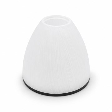 Vervangingsglas voor kroonluchter en wandlamp RETRO, ANTICO E27, Ø 13 cm, wit/zwart