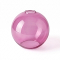 Vervangingsglas voor kroonluchter KULA E27 Ø 18 cm, gerookt roze