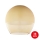 Vervangingsglas voor kroonluchter KULA E27, Ø 38 cm, rookbeige