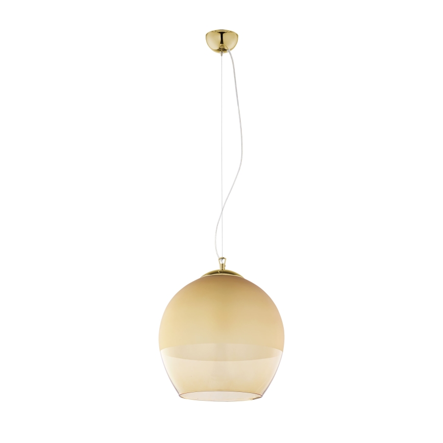 Vervangingsglas voor kroonluchter KULA E27, Ø 38 cm, rookbeige