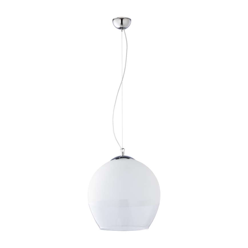 Vervangingsglas voor kroonluchter KULA E27 Ø 38 cm wit/helder