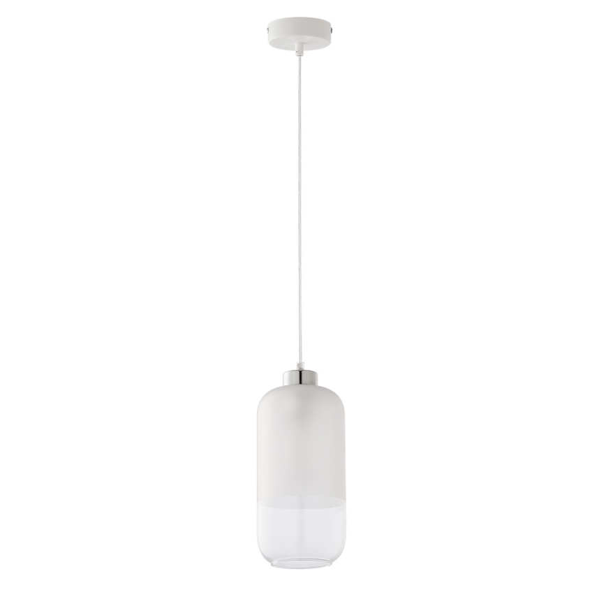 Vervangingsglas voor kroonluchter MARCO E27 Ø 14 cm helder/wit