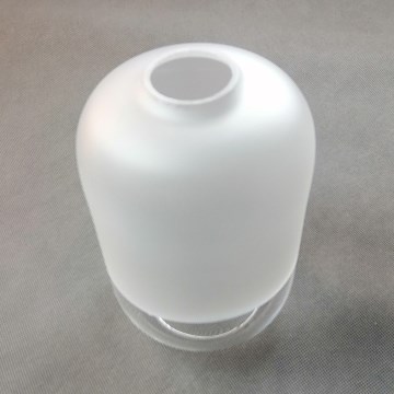 Vervangingsglas voor kroonluchter MARCO E27, Ø 14 cm, helder/wit